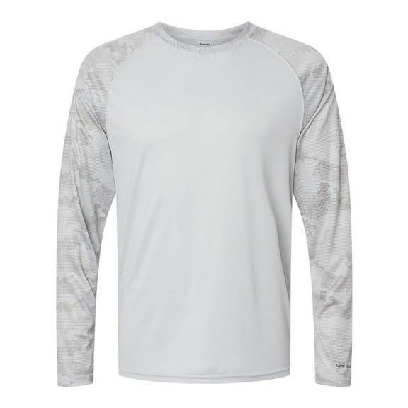 Paragon Cayman Performance Camo Colorblocked Long Sleeve T-Shirt