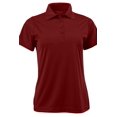 thumbnail image 1 of Paragon B13571103 Womens Sebring Performance Polo T-Shirt, Rust - Small, 1 of 3