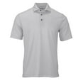 thumbnail image 1 of Paragon B13971686 Derby Sublimated Heathered Polo T-Shirt, Graphite Heather - Extra Large, 1 of 1