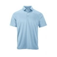 thumbnail image 1 of Paragon B14071256 Preakness Micro Mesh Polo T-Shirt, Blue Mist - Extra Large, 1 of 4