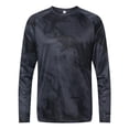 thumbnail image 1 of Paragon Cabo Camo Performance Long Sleeve T-Shirt, Graphite - S, 1 of 2