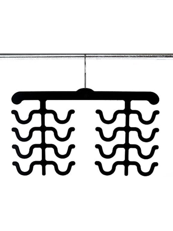 Cami Hanger 8-Arm Non-Slip Closet Organizer for Camis, Bras & Belts, 16 Tall