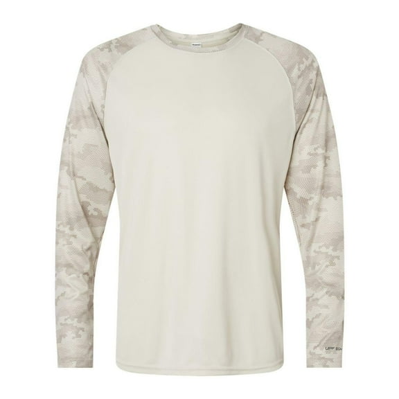 Paragon Cayman Performance Camo Colorblocked Long Sleeve T-Shirt