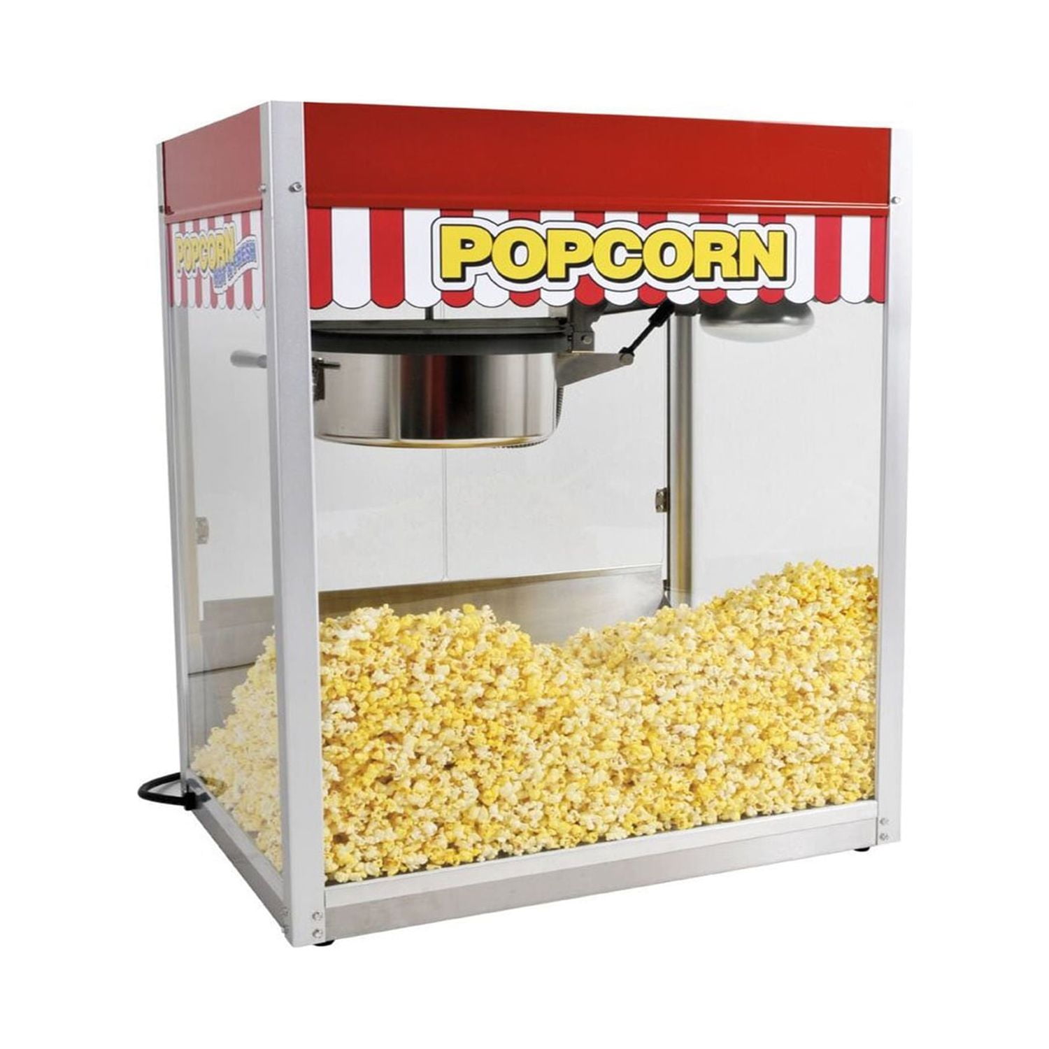 OVENTE Hot Air Popcorn Maker 16-Cup Capacity with Detachable Measuring Cup,  Turquoise, PM11T