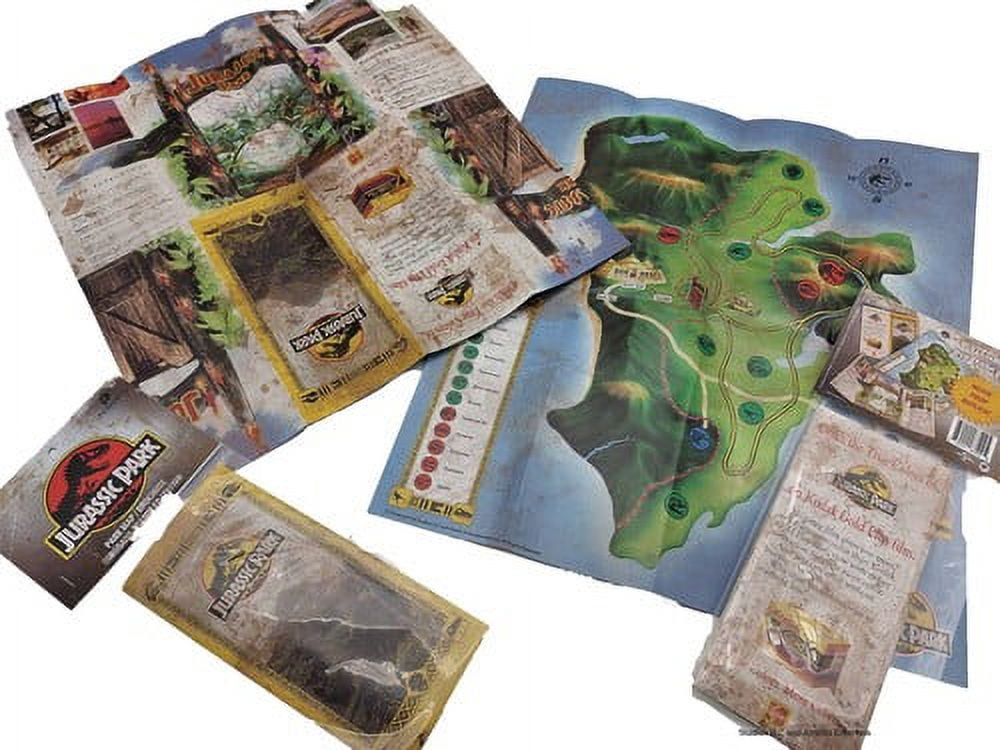 Paragon Collectibles Llc - Jurassic Park 1993 - Welcome Map Dino Trampled Version  [COLLECTABLES] Costume, Collectible
