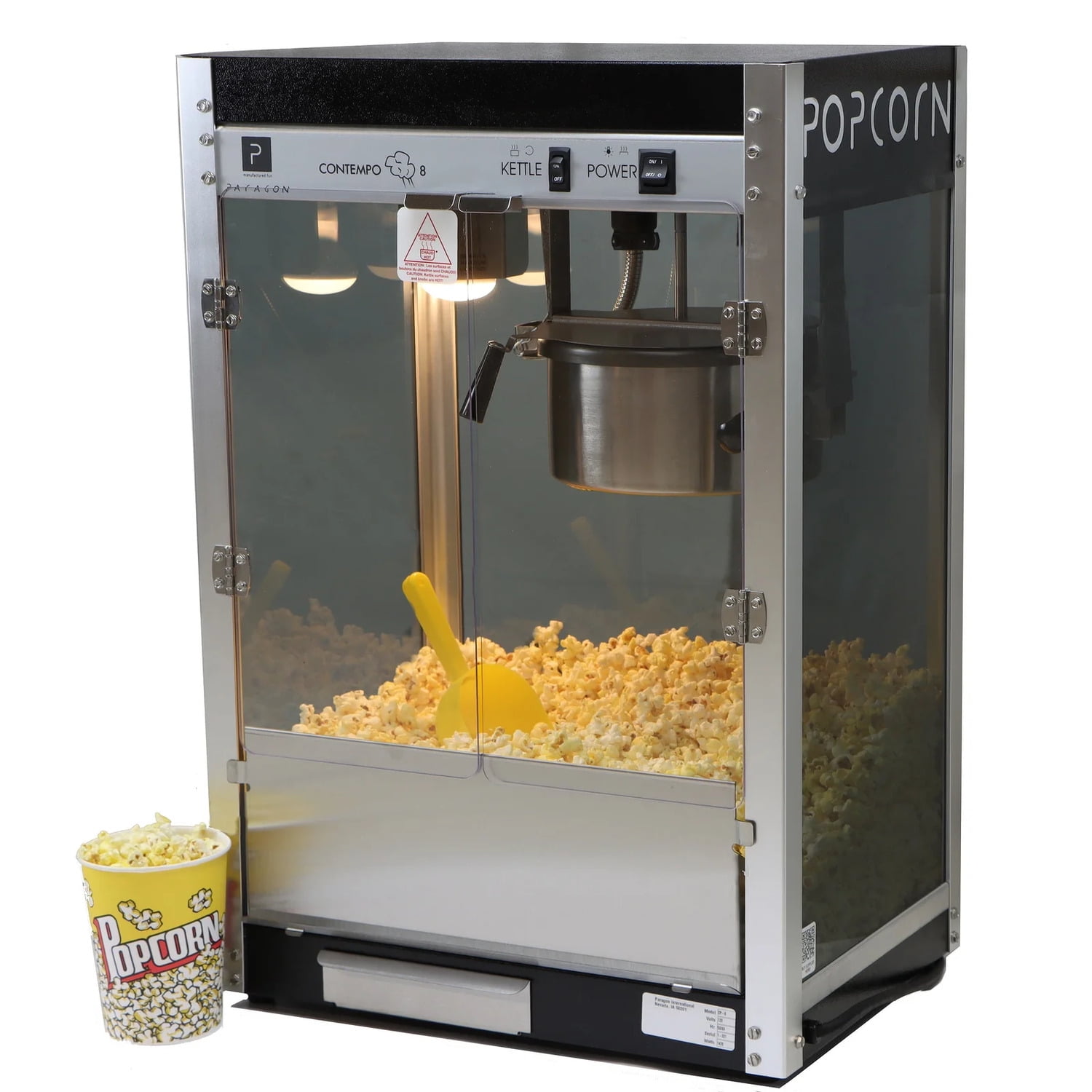 Paragon - Manufactured Fun 1108220 Contemporary Pop 8 oz Popcorn Machine