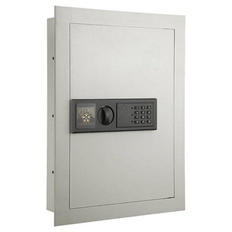 7750 Electronic Wall Safe Hidden Large Safes Jewelry Secure Paragon Lock Safe Gray