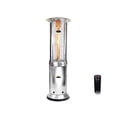 thumbnail image 1 of Paragon - Helios Round Flame Tower Heater with Remote Control - Silver, 1 of 6