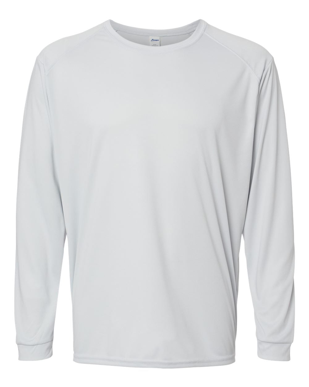 Paragon Long Islander Performance Long Sleeve T-Shirt, Medium Grey XL 