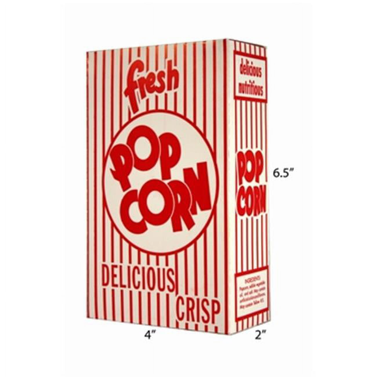Paragon Manufactured Fun 1070 Classic Small Popcorn Boxes