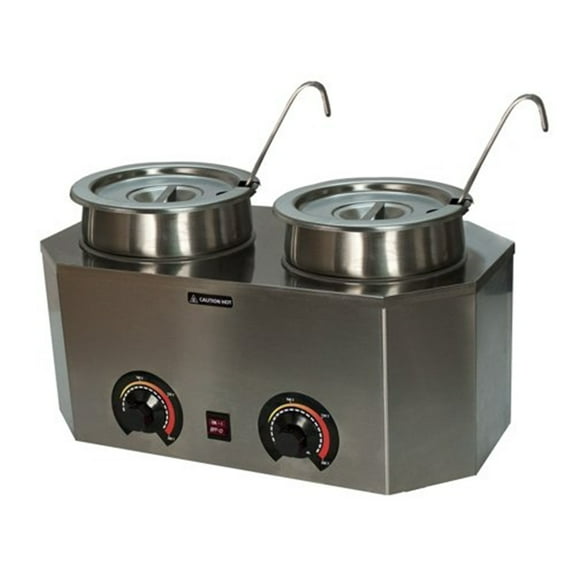 Paragon - Manufactured Fun 2029A Pro-Deluxe Warmer-Dual with Ladles