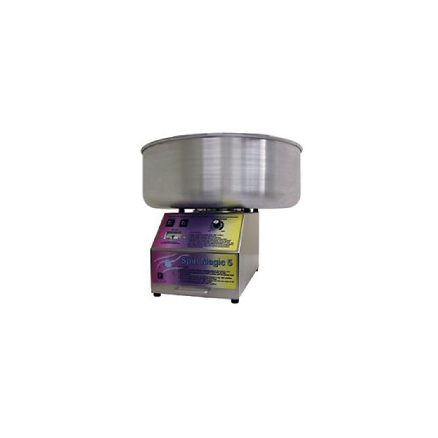 Paragon Spin Magic 5 Cotton Candy Machine with Metal Bowl