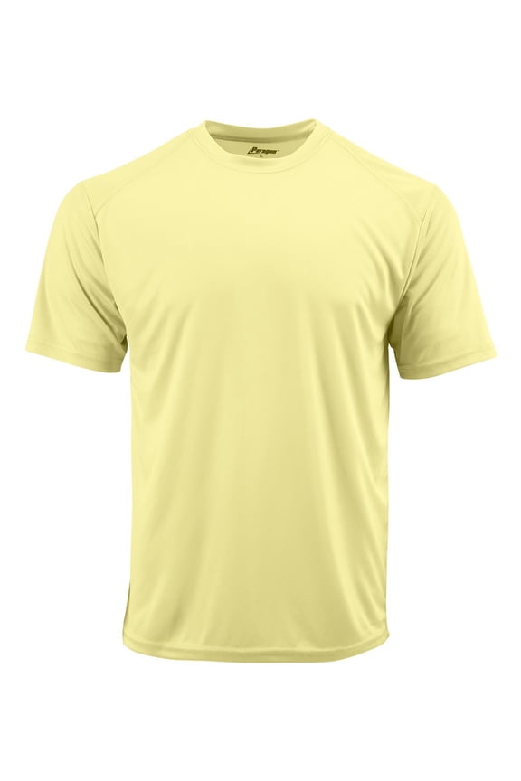 Paragon Mens Islander Performance T-Shirt, 4XL, Pale Yellow-1