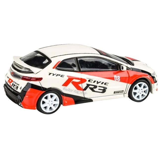 Paragon PA-55397 2007 Honda Civic Type R FN2 White Race Livery 1