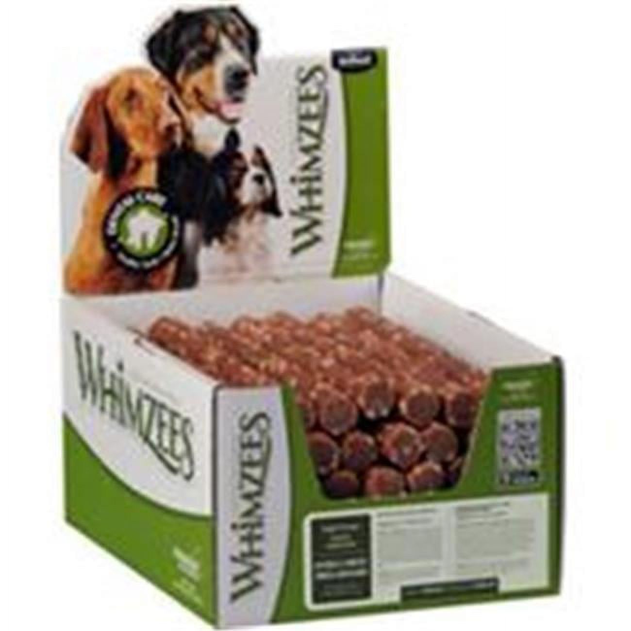 Paragon Pet Products USA Whimzees Veggie Sausage Dental Treat Brown