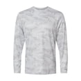 thumbnail image 1 of Paragon Pompano Performance Camo Long Sleeve T-Shirt, Aluminum - 3XL, 1 of 2