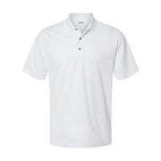 PARAGON PRODUCTS Paragon Saratoga Performance Mini Mesh Polo, White - 5XL