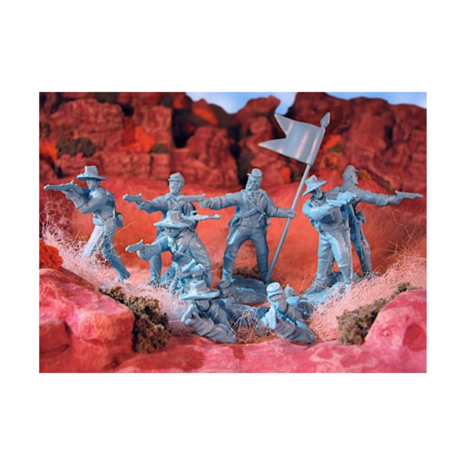 Paragon Scenics & Miniatures US Cavalry Soldiers Set #2 New