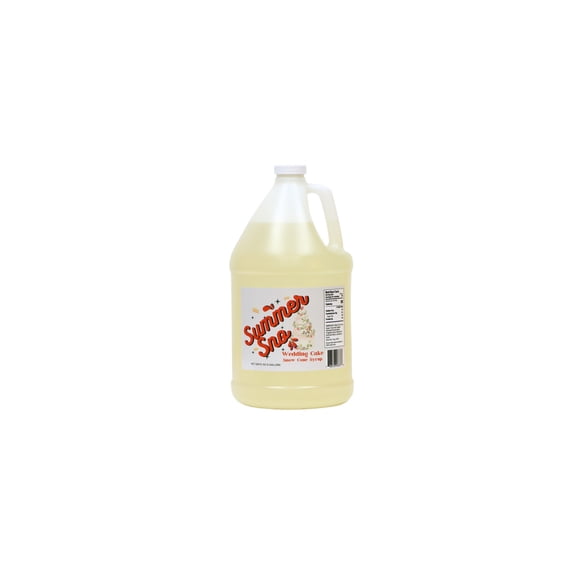Paragon Summer Sno Syrup Wedding Cake (1 Gallon)