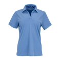 thumbnail image 1 of Paragon - Women's Memphis Sueded Polo - 151 - Light Blue - Size: XL, 1 of 3