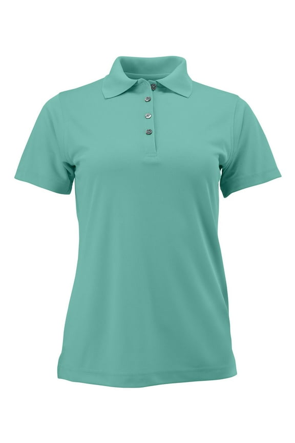 Paragon Women's Microfiber Wrinkle Resistant Polo Shirt, Style 104