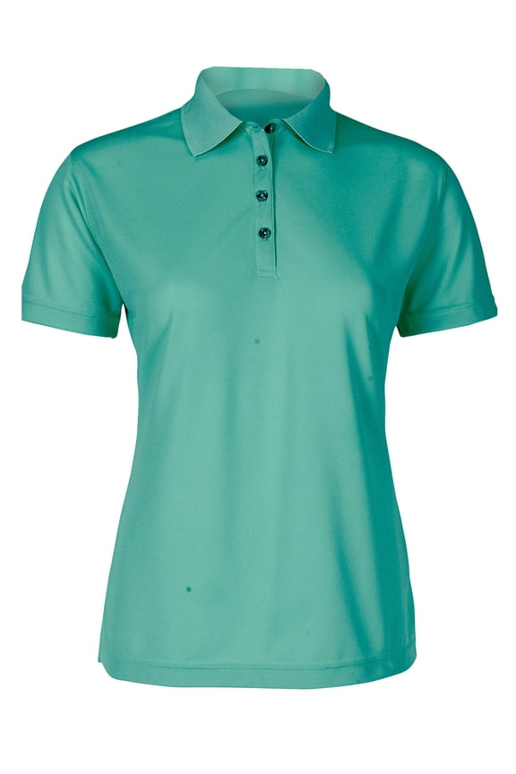 Paragon Women's Microfiber Wrinkle Resistant Polo Shirt, Style 104
