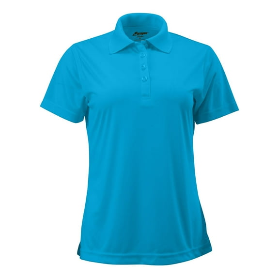 Paragon Women's Sebring Performance Polo, Turquoise - 3XL