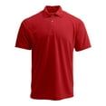 thumbnail image 1 of Paragon Youth Saratoga Performance Mini Mesh Polo, Cardinal - M, 1 of 3
