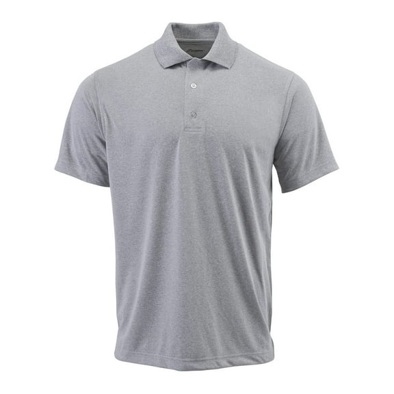 Paragon Youth Saratoga Performance Mini Mesh Polo, Heather Grey - M