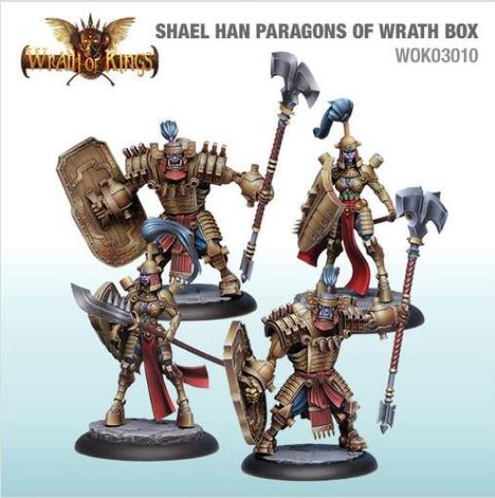 Wrath of Kings - House Shael Han Paragons of Wrath Action Figures