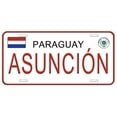 thumbnail image 1 of Paraguay Asuncion Novelty Car License Plate, 1 of 3