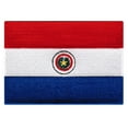 thumbnail image 1 of Paraguay Flag Embroidered Iron-on Patch, 1 of 1