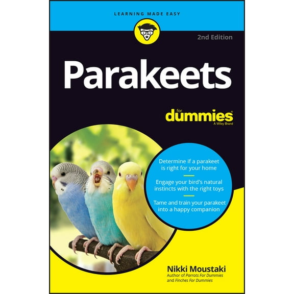 Parakeets for Dummies (Paperback)