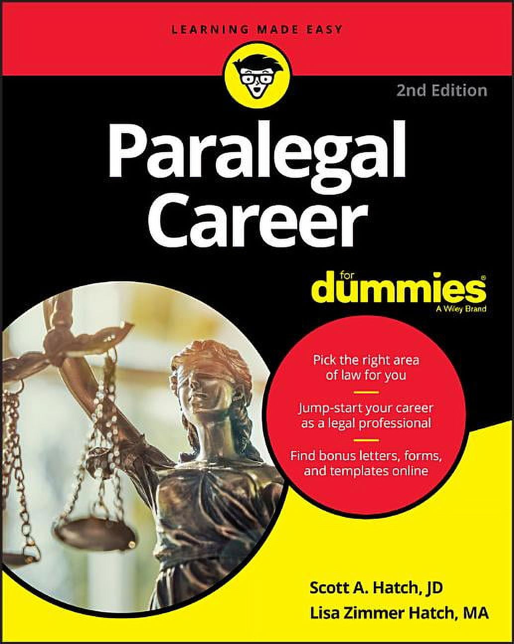 SCOTT A HATCH; LISA ZIMMER HATCH Paralegal Career for Dummies (Paperback)