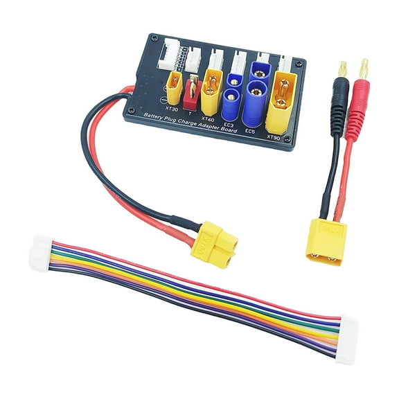Parallel Charging Board XT90 XT30 EC3 EC5 T 6S Balanced Adapter Board Balanced Charging Adapter Board
