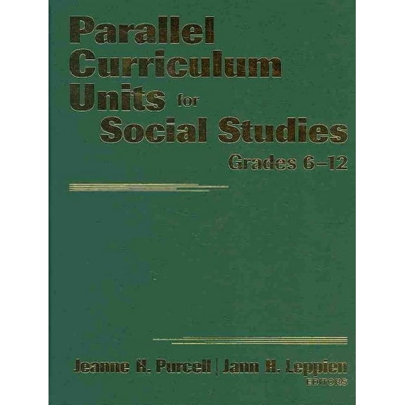 Parallel Curriculum Units for Social Studies, Grades 6-12 (Hardcover)