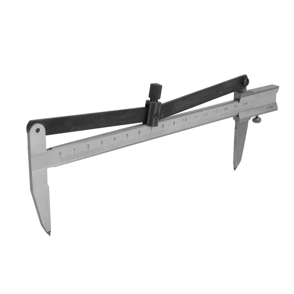 Parallel Marking Vernier Caliper 0-150mm / 0-6 in Carbide Tip Divider Scribe Tool Precision Gage