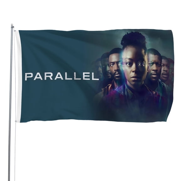 Parallel Movie flag perfect for outdoor decoration, can be hung indoors, outdoor lawn, balcony, corridor, party, etc. anywhere you want to display15.7x23.6in40*60cm