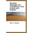 thumbnail image 1 of Parallel Passages for Translation Into Greek and English, (Paperback), 1 of 1
