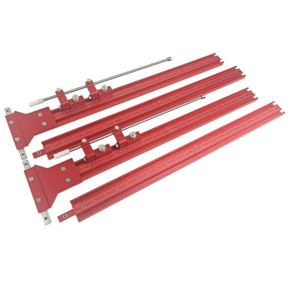 Parallel Rail Guide System Track Saw Woodworking Guide Carpentry Tool Set 120cm