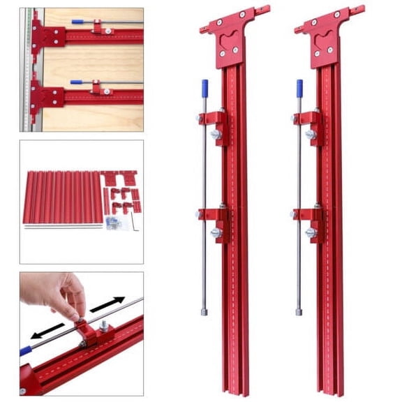 Parallel Rail Guide System Track Saw Woodworking Guide Carpentry Tool Set