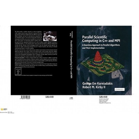 Pre-Owned Parallel Scientific Computing in C++ and Mpi: A Seamless Approach to Parallel Algorithms and Their Implementation (Paperback) 0521520800 9780521520805