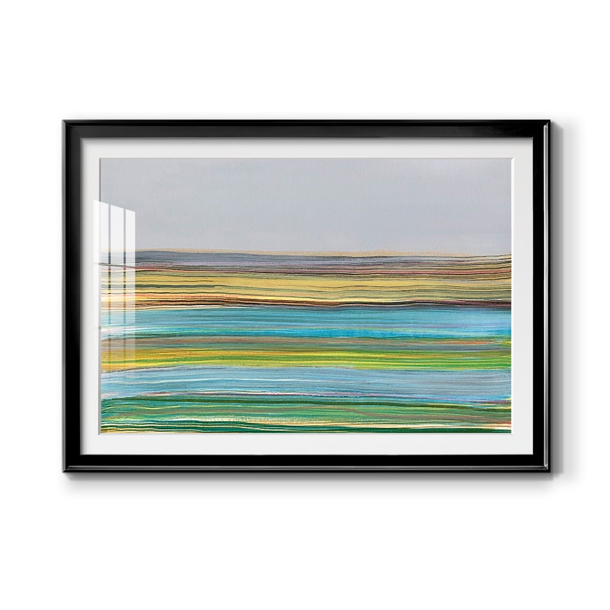 Parallel Striae I Premium Framed Print - Ready to Hang