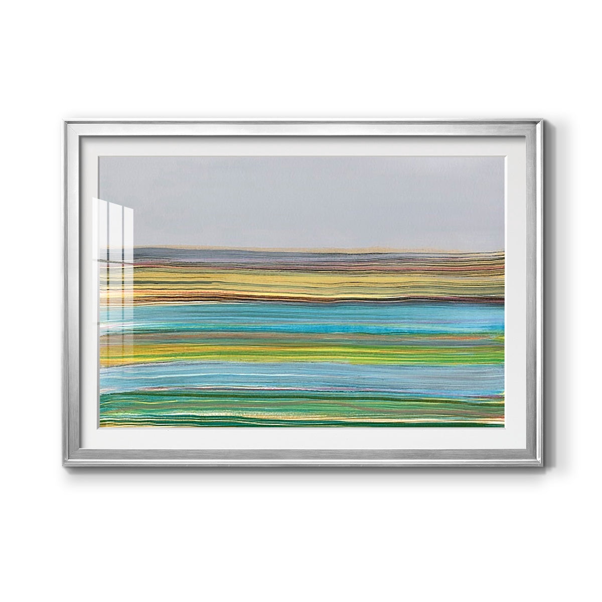 Parallel Striae I Premium Framed Print - Ready to Hang
