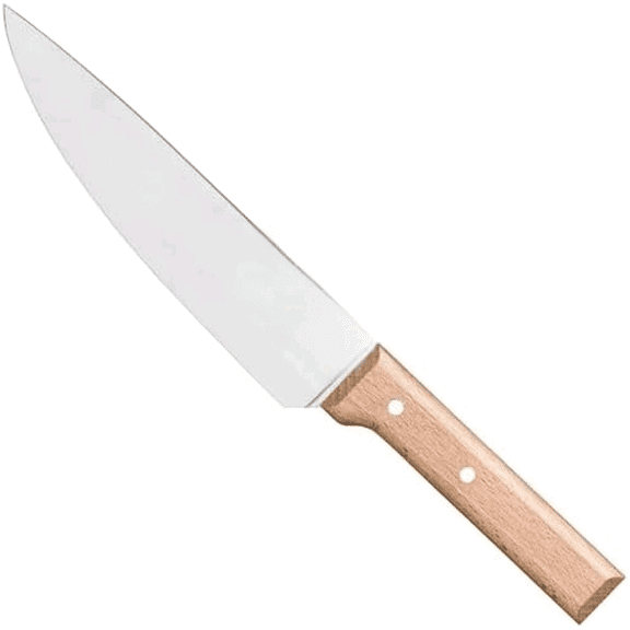 Parallele Chef Knife Classic Size for Chopping, Slicing, Prep Work, Beechwood Handle, High Carbon X50CrMoV15 Stainless Steel, Made in France$$Home Decor, Kitchen, & Other