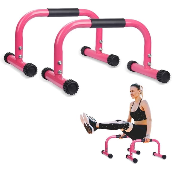 Parallettes Bars, High Steel Push Up Bar Strength For Handstands, Calisthenics Bars & Dip Bars, Calisthenic, Push Up Stands Handle for Floor Workouts Calisthenics Equipment