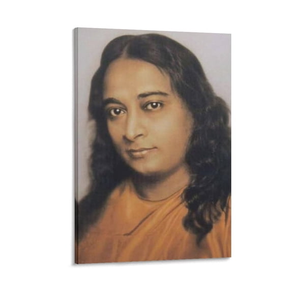 Paramahansa Yogananda Poster Art Poster Canvas Painting Decor Wall Print Photo Gifts Home Modern Decorative Posters 12x18inch(30x45cm)