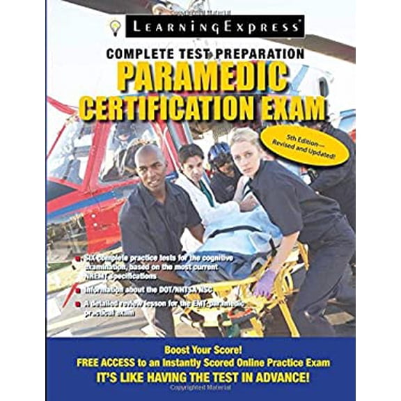 Pre-Owned Paramedic Certification Exam (Paperback) 1576859266 9781576859261