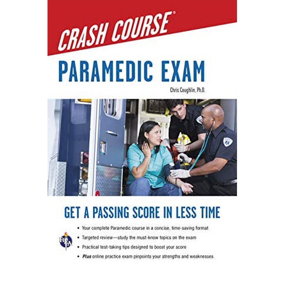Pre-Owned Paramedic Crash Course with Online Practice Test (Paperback) 0738612464 9780738612461