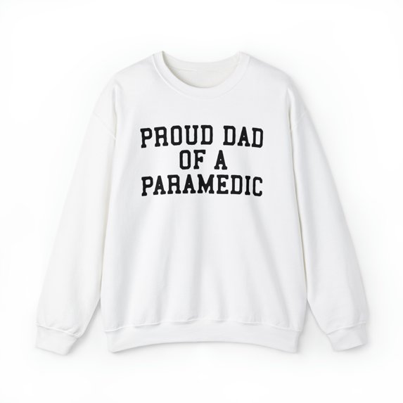 Paramedic Dad EMT Sweatshirt, Gifts, Crewneck